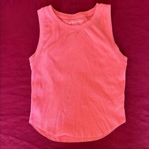 American Eagle Outfitters Kids Vibrant Pink Tank Top